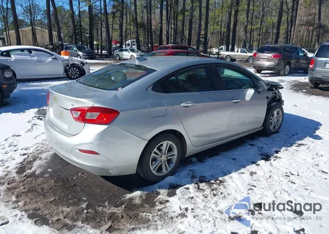 2018 Chevrolet Cruze Lt Auto из США, поврежденный, VIN 1G1BE5SM0J7239928